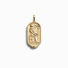 An Awe Inspired Bastet Tablet pendant with an image of an Egyptian pharaoh.