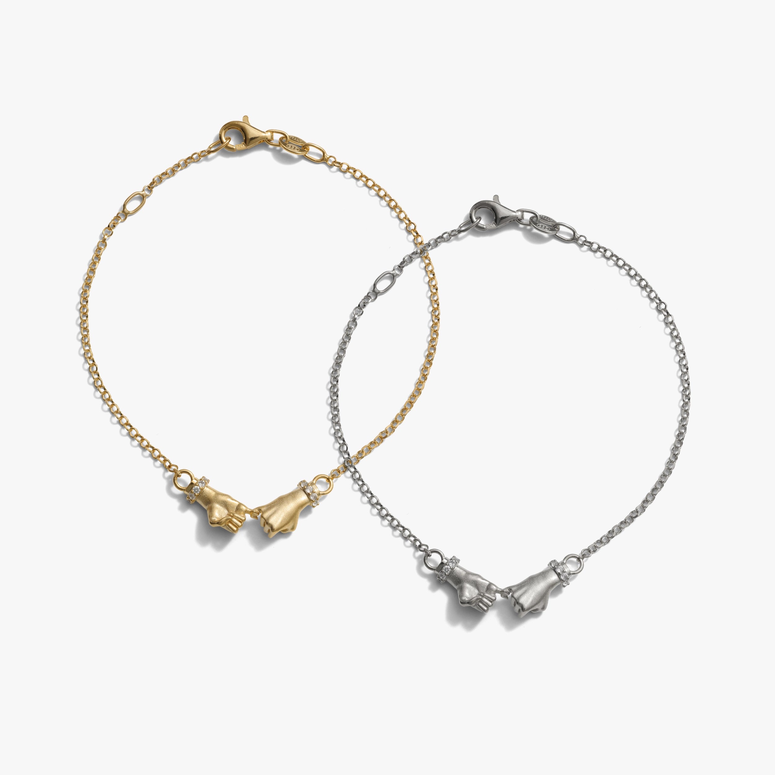 Pinky Promise Bracelet Set – Awe Inspired