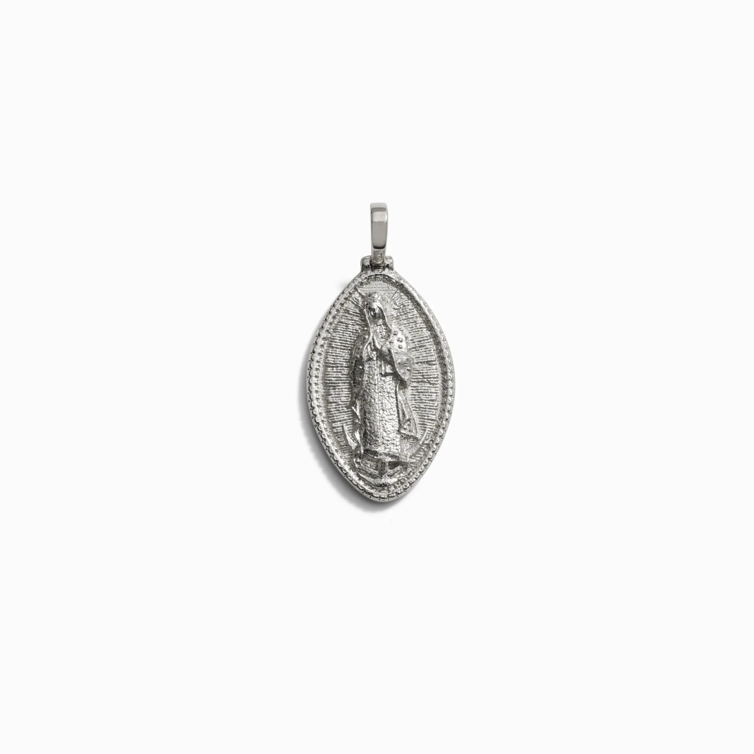 The sold Virgin of Guadalupe, pendent, sterling by Mimi