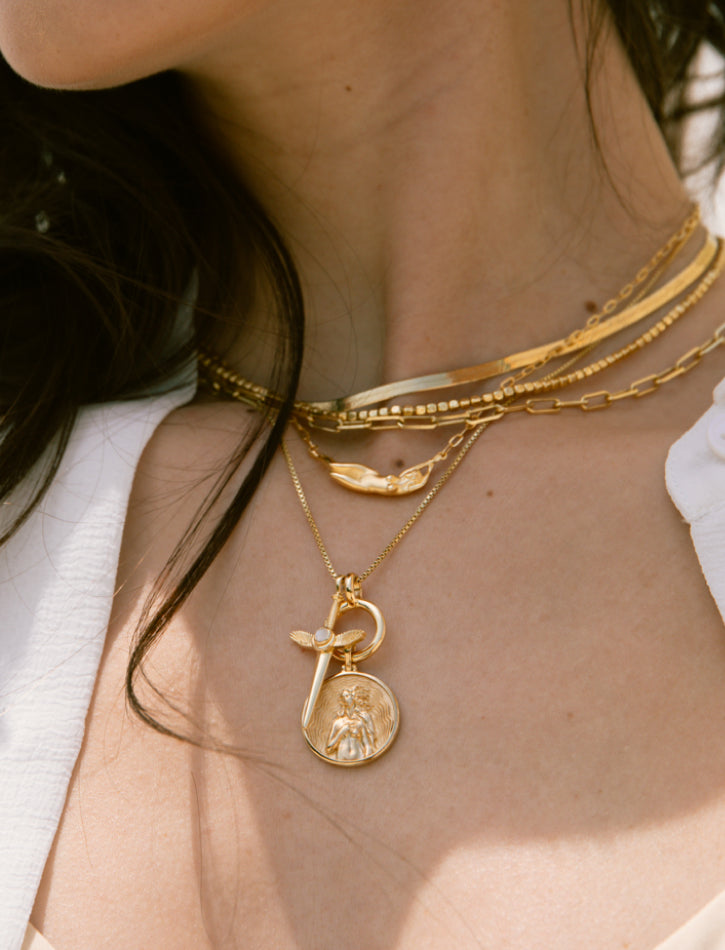 14K Yellow Gold Vermeil