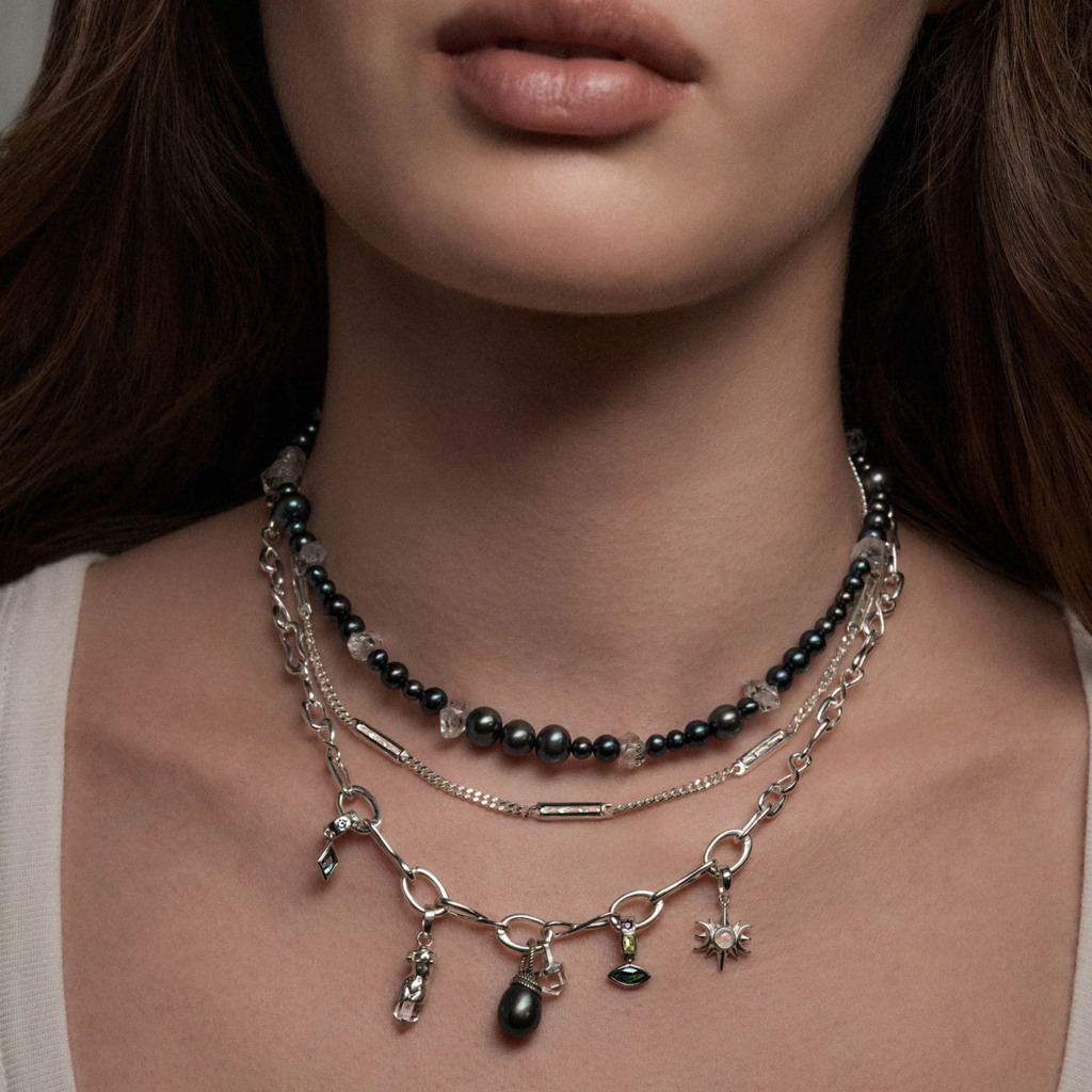 Awe Inspired Pendants Adorned Pearl Pendant