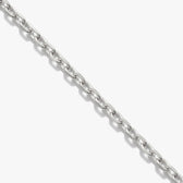 Awe Inspired Necklaces 925 Sterling Silver / 16-18'' 2.1mm French Cable Chain
