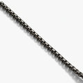 Awe Inspired Necklaces Oxidized 925 Sterling Silver / 18'' 2.1mm Rounded Box Chain