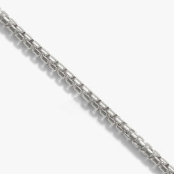 Awe Inspired Necklaces 925 Sterling Silver / 18'' / Rounded Box Chain 2.4mm Rounded Box Chain