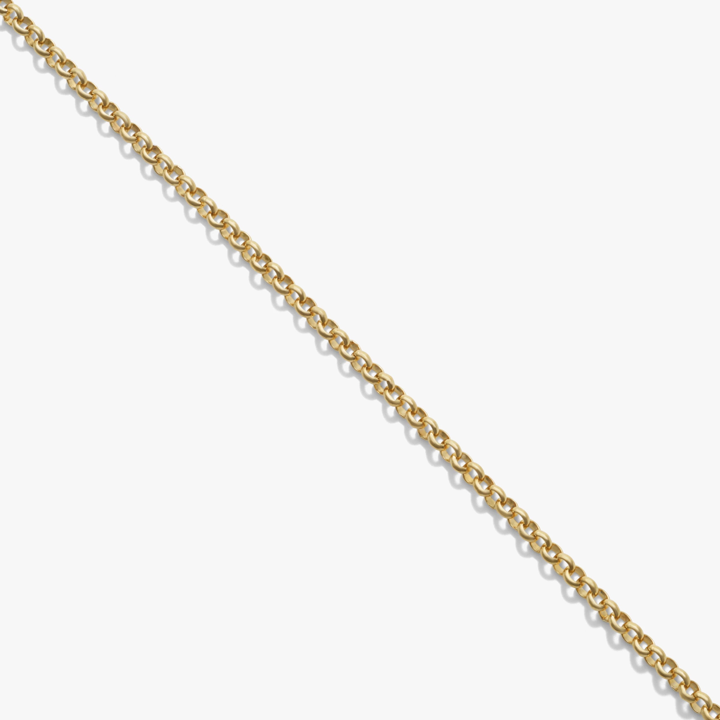 Awe Inspired Necklaces 2.4mm Adjustable Rolo Chain