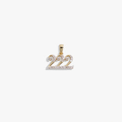 Awe Inspired  Pendants 222 Sapphire Angel Number