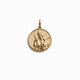 Standard round Artemis pendant in gold