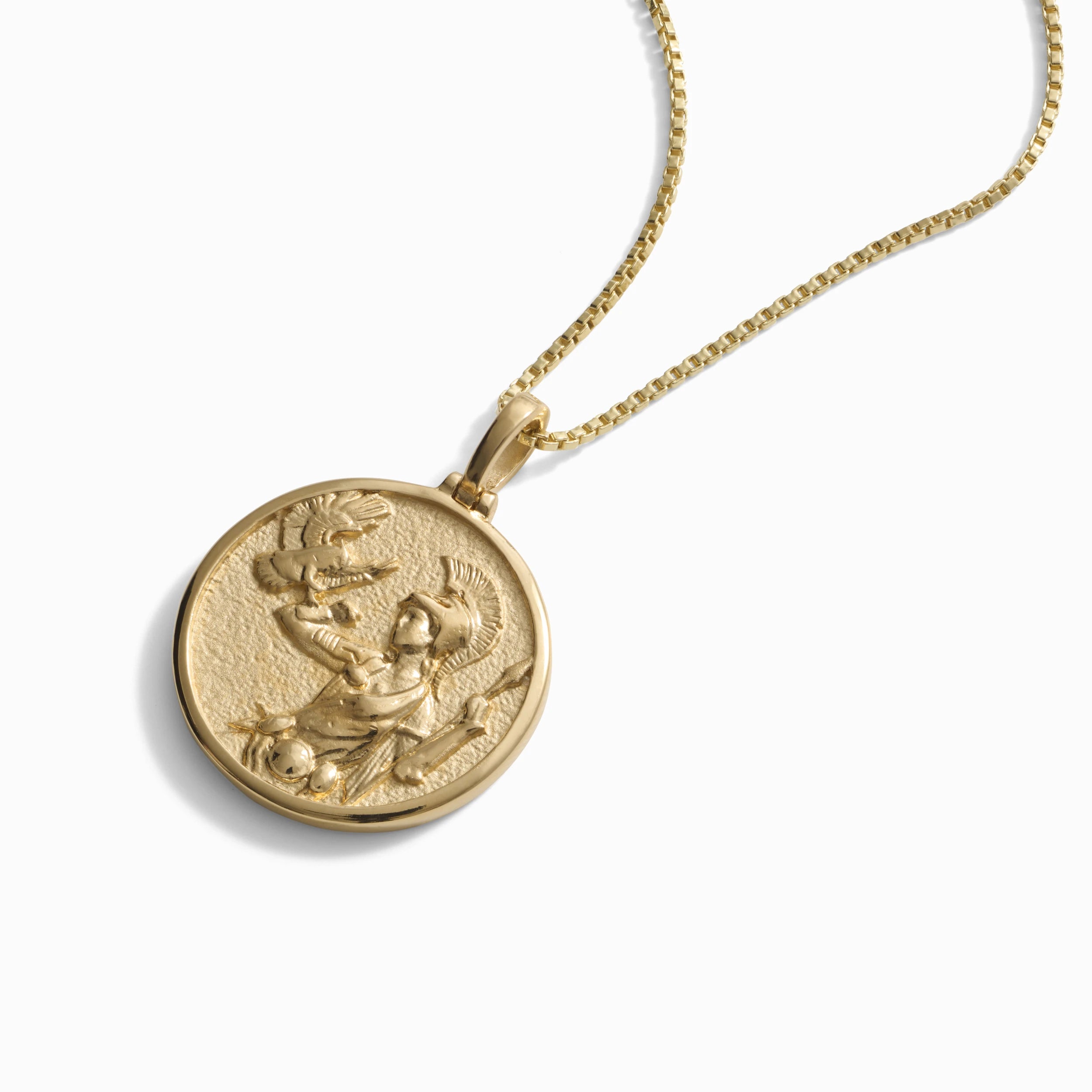 Athena Owl Necklace, Athena Pendant Necklace, Women's Athena Coin Necklace,  Owl Necklace Pendant, Bronze Gold Coin, Greek Mythology Jewelry - Etsy