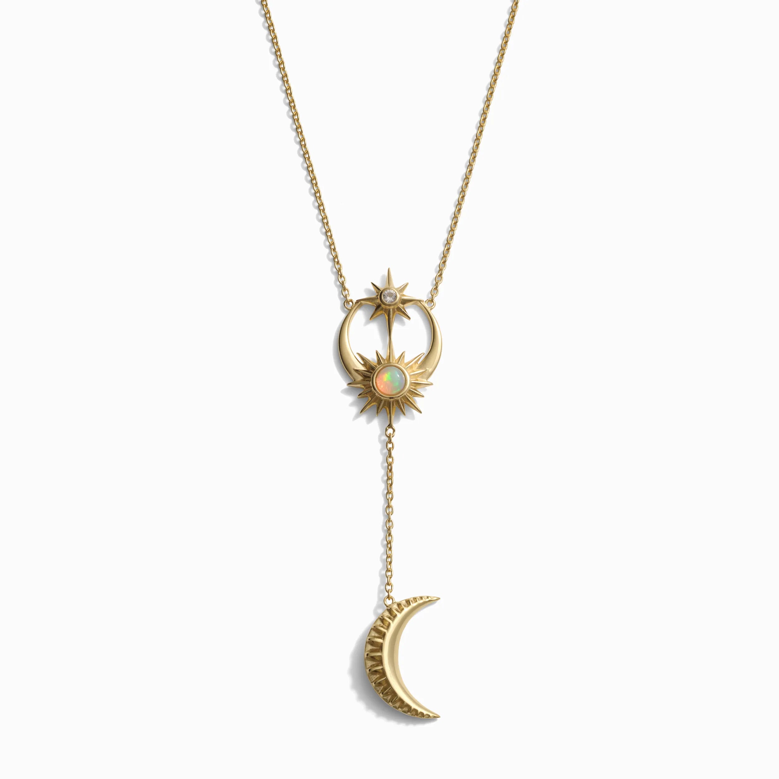 Sun Moon And Star Necklace By Joy by Corrine Smith | notonthehighstreet.com