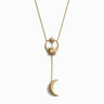 Sun, Moon & Stars Lariat Necklace