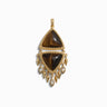 Tiger's Eye Wind Chime Pendant