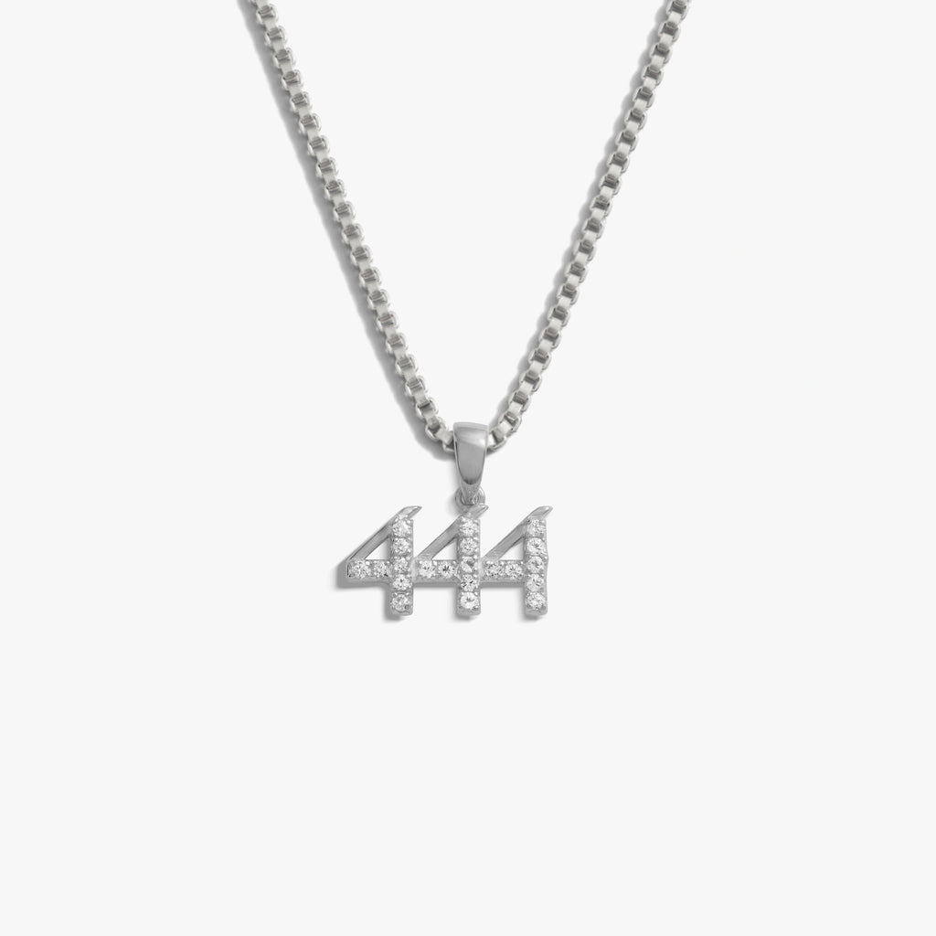 Awe Inspired  Necklaces Sapphire Angel Number Necklace