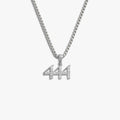 Awe Inspired  Necklaces Sapphire Angel Number Necklace