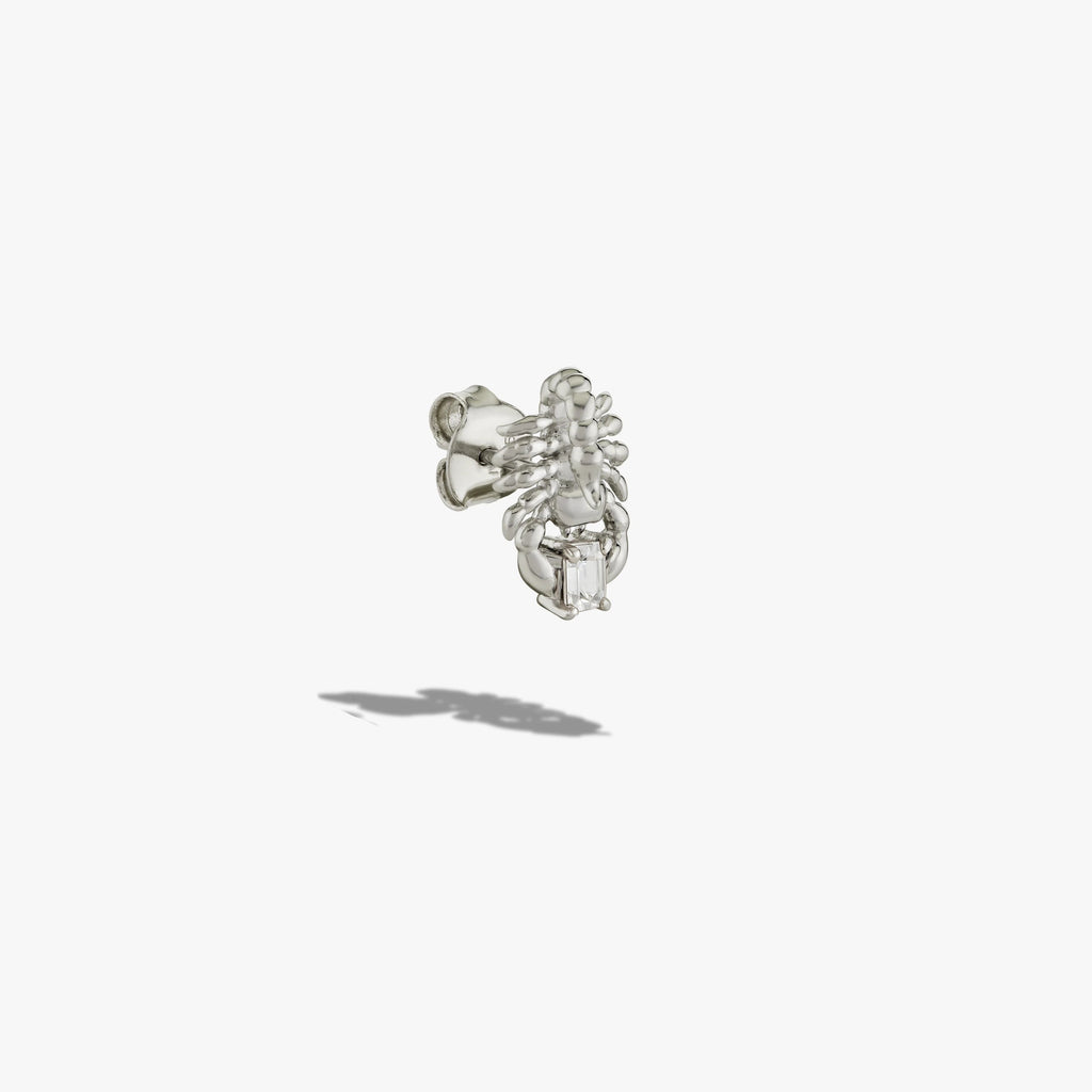Awe Inspired  Earrings Gemstone Scorpion Studs