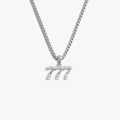 Awe Inspired  Necklaces Sapphire Angel Number Necklace