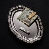 Awe Inspired Tools Cat Print Money Clip
