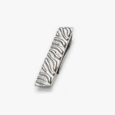 Awe Inspired Tools Silver Plated Brass Cat Print Money Clip