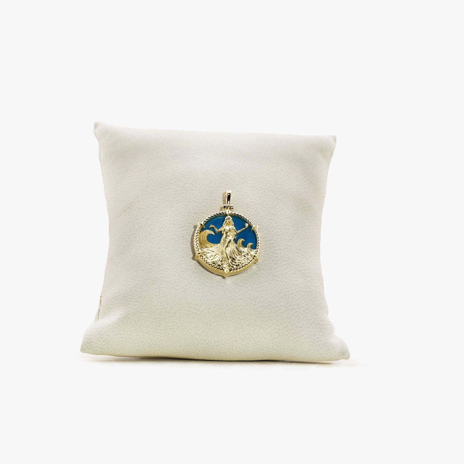 Awe Inspired Pendant 14K Gold Vermeil / Turquiose Archive Special Edition Yemaya Pendant