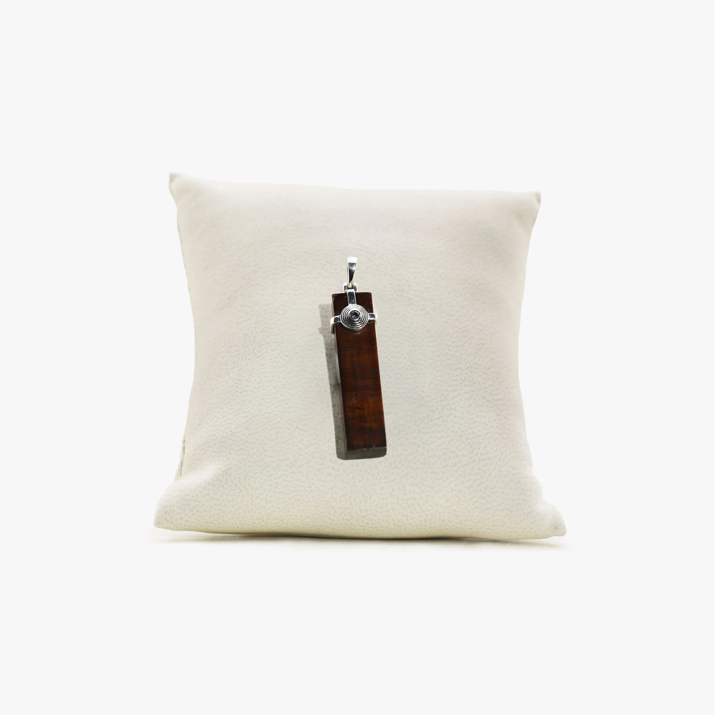 Awe Inspired Pendant 925 Sterling Silver / White Topaz Archive Plank Torchwood Pendant