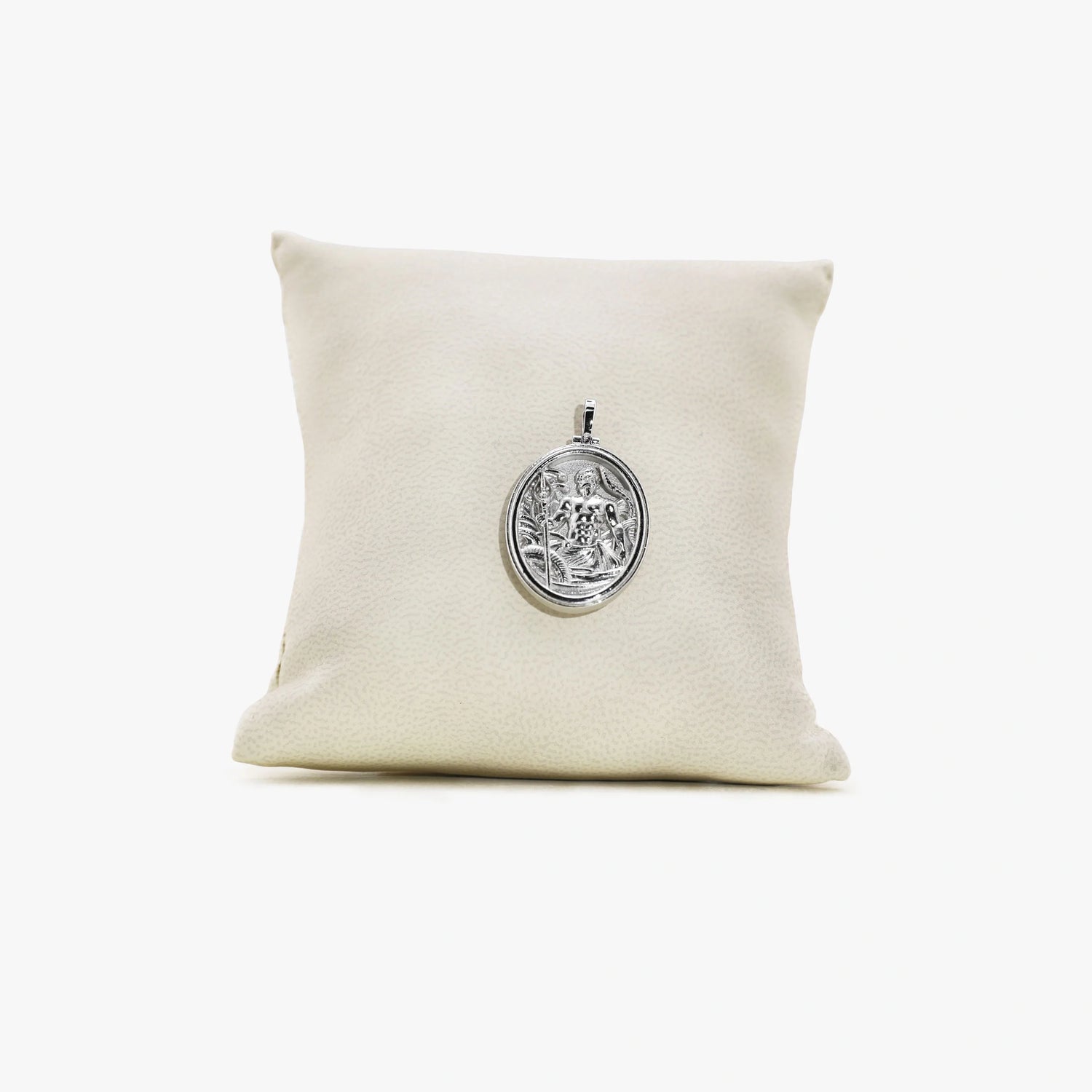 Awe Inspired Pendant 925 Sterling Silver Archive Poseidon Oval Pendant