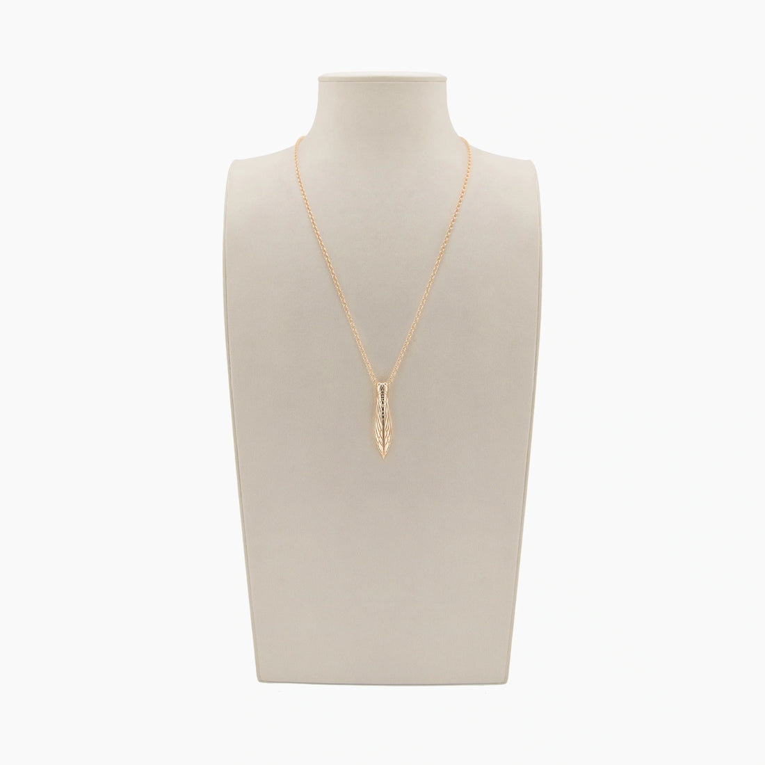 Awe Inspired Necklace 14K Gold Vermeil / 18" - 20" Archive Cicada Flower Vessel Necklace