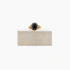 Awe Inspired Rings 14K Gold Vermeil / Black Onyx / 7 Archive Aura Ring