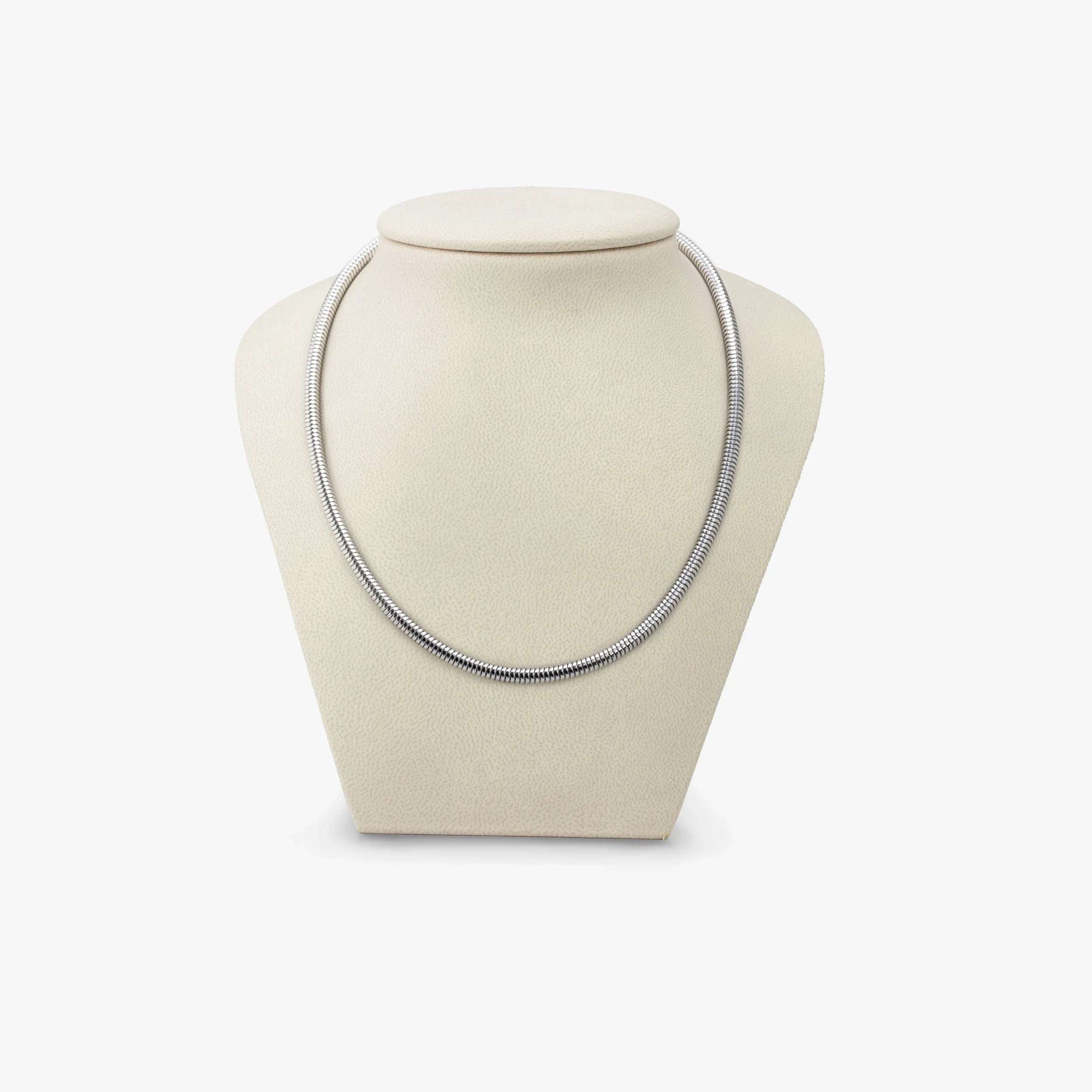 Awe Inspired Necklaces 925 Sterling Silver Archive Thick Snake Chain
