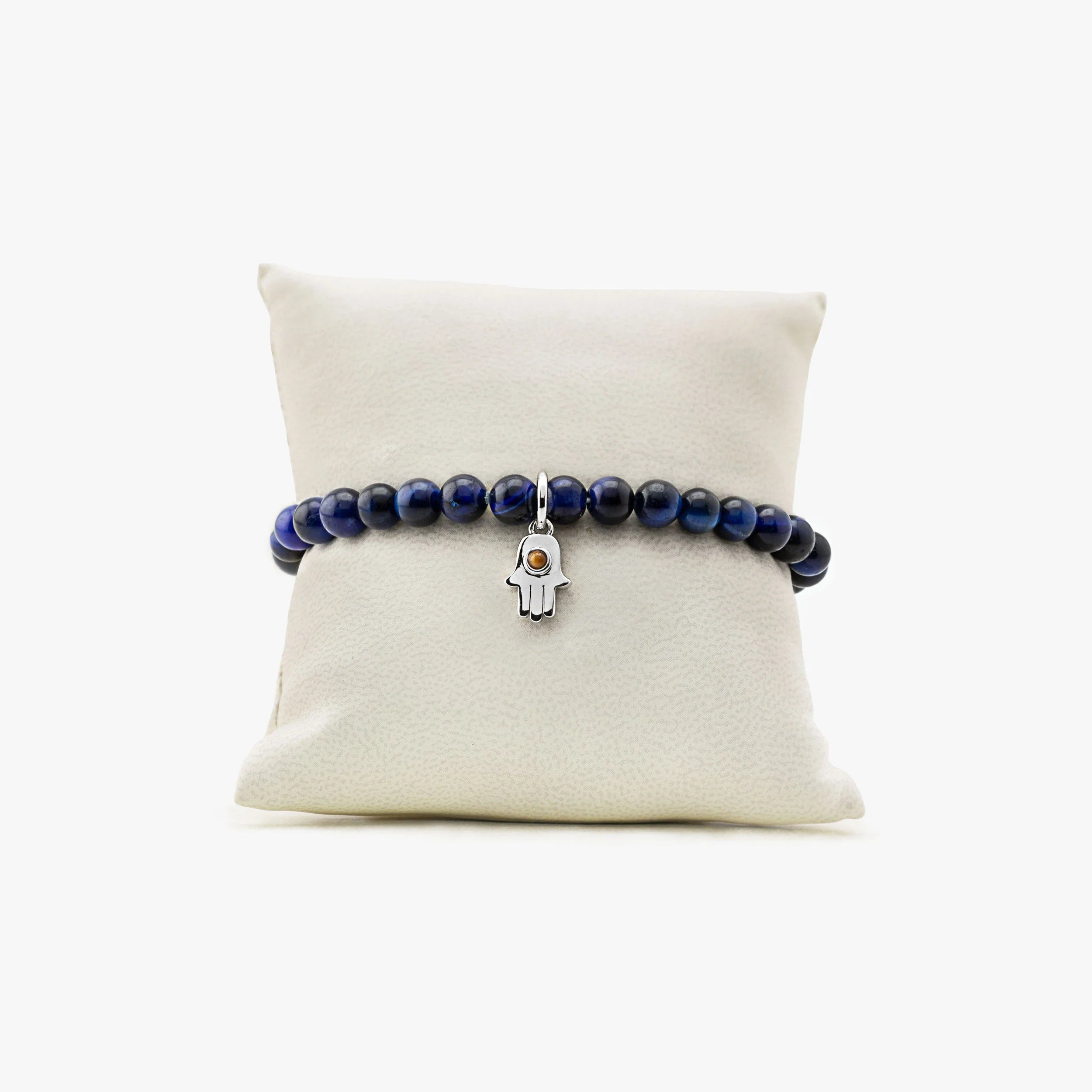 Awe Inspired Bracelets Blue Tiger's Eye Archive Beaded Bracelet-Fam