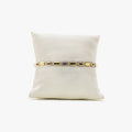 Awe Inspired Bracelets 14K Gold Vermeil / Lapis / 8" Archive Geo Link Bracelet-Fam