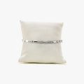 Awe Inspired Bracelets 925 Sterling Silver / White Topaz / 8" Archive Geo Link Bracelet-Fam