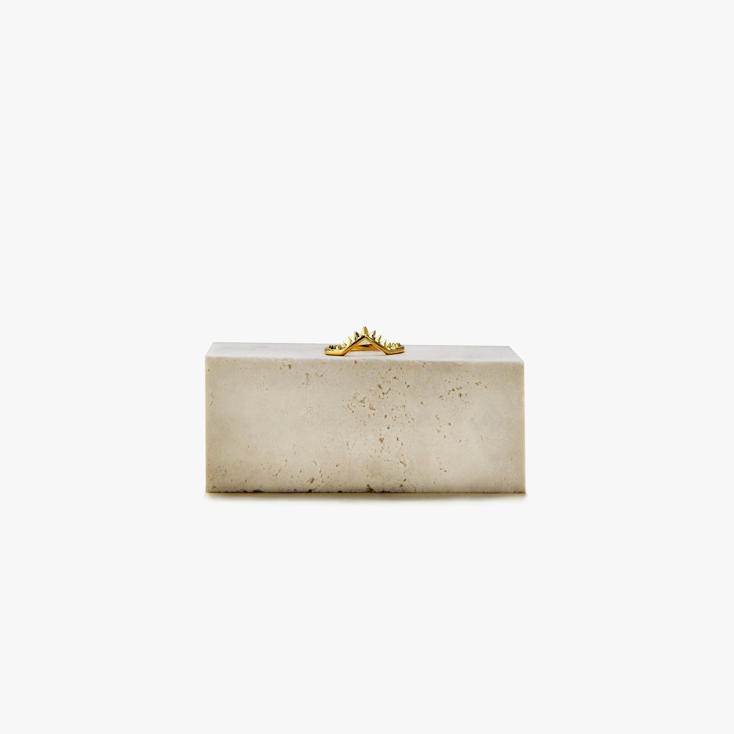 Awe Inspired Rings 14K Gold Vermeil / 9 Archive Spike Ring-Fam