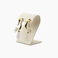 Awe Inspired Earrings 14K Gold Vermeil Archive Petal Drop Earrings