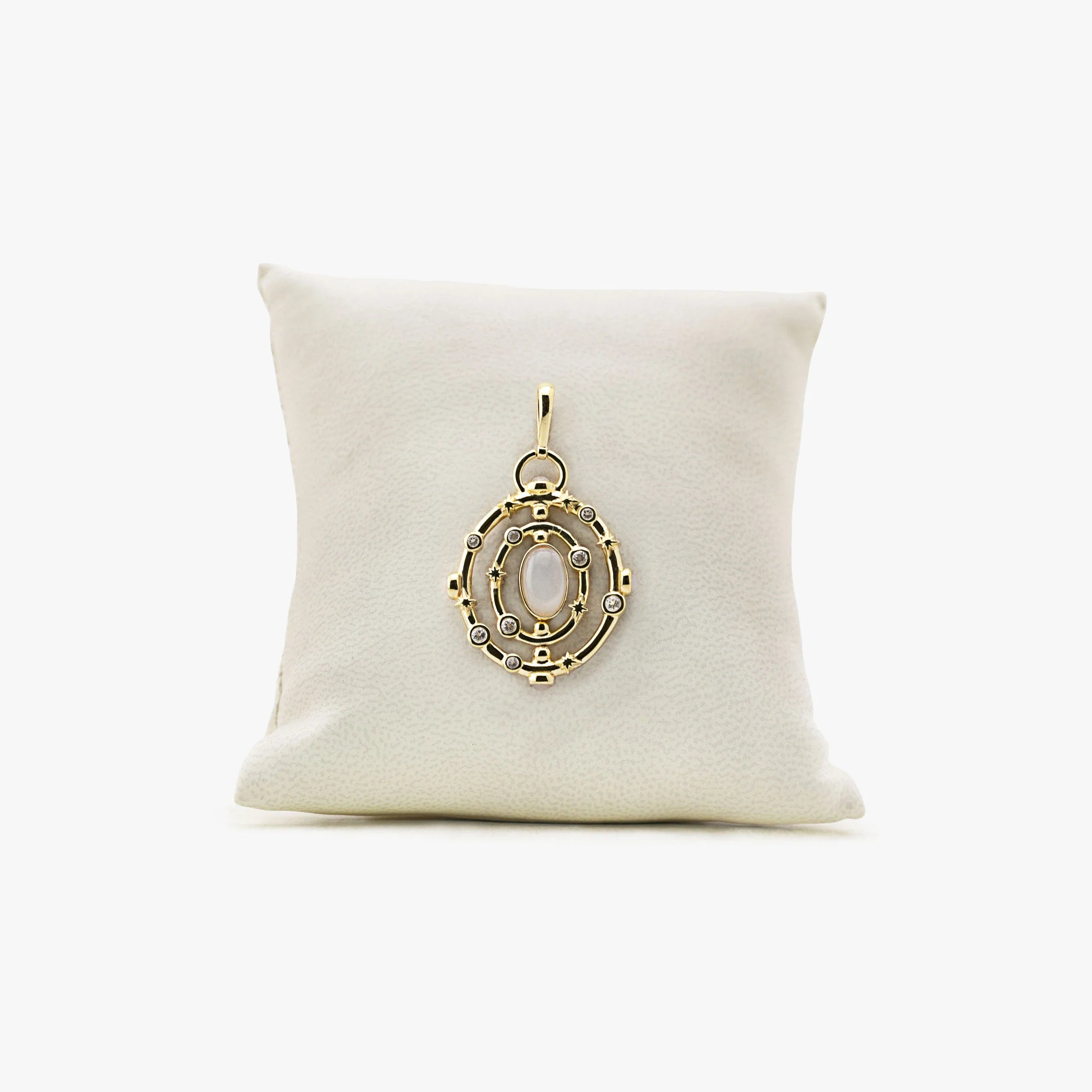 Awe Inspired Pendants 14K Gold Vermeil Archive Spinner-Fam