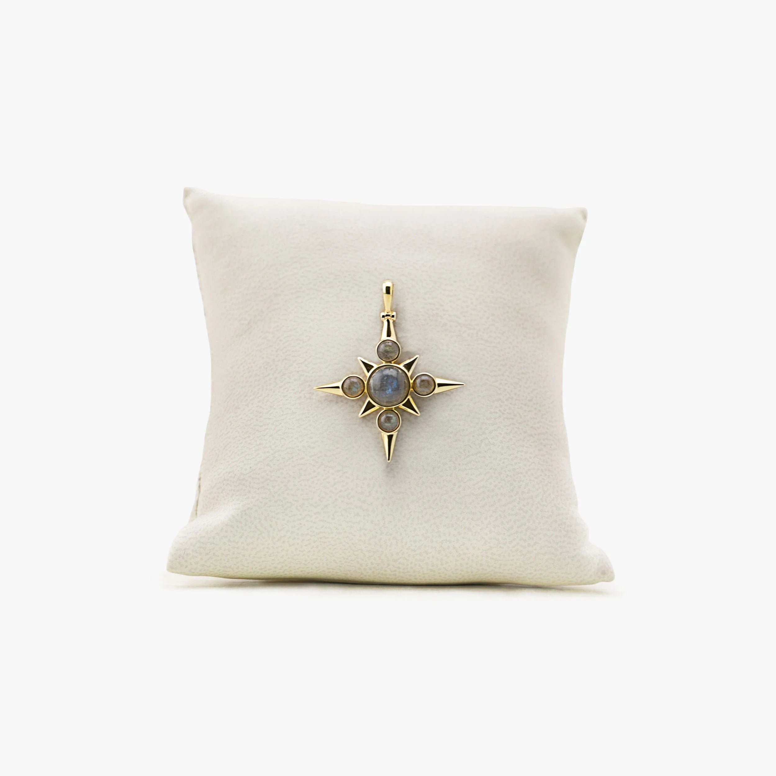 Awe Inspired Pendants 14K Gold Vermeil Archive Maltese Cross-Fam
