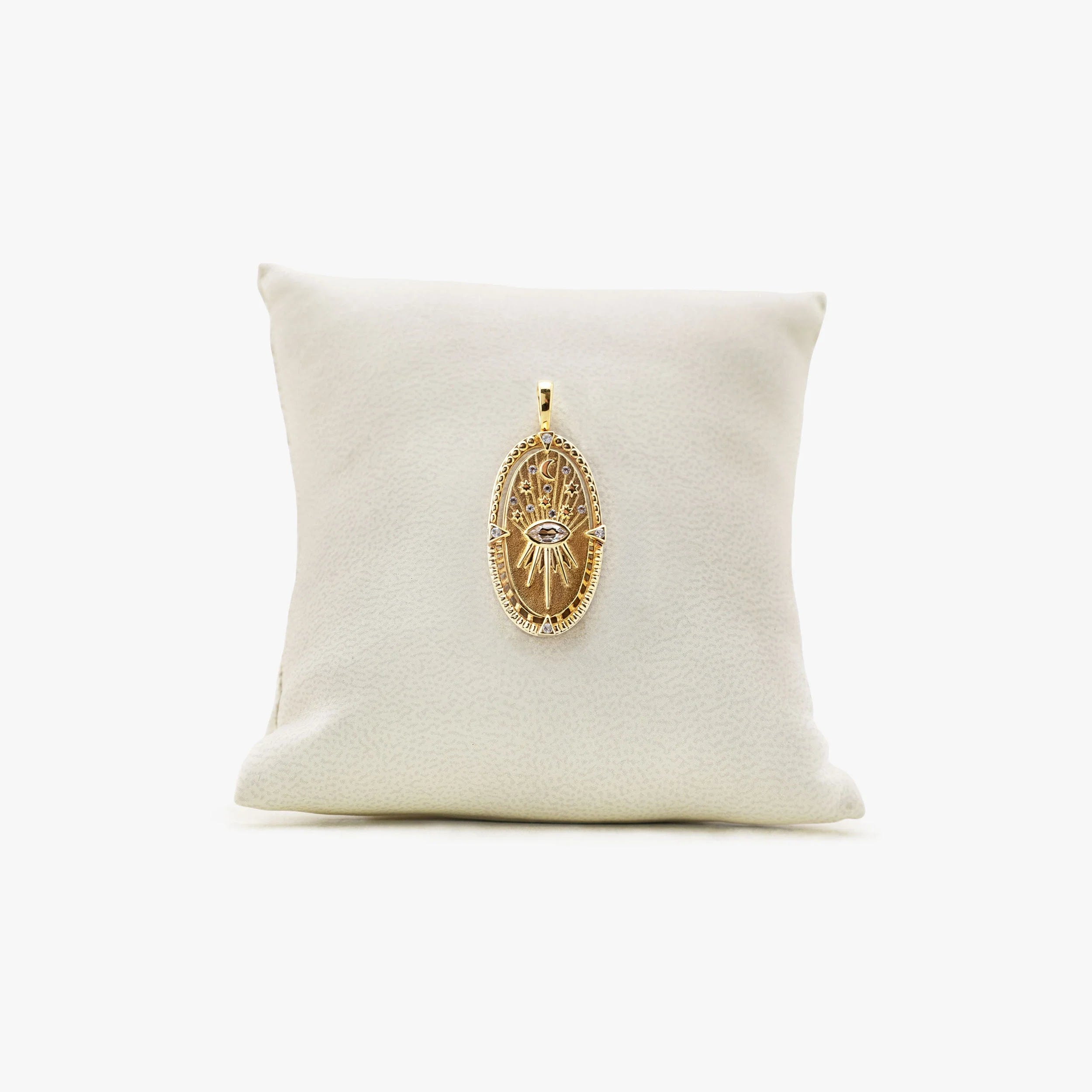 Awe Inspired Pendants 14K Gold Vermeil Archive Dream Locket-Fam