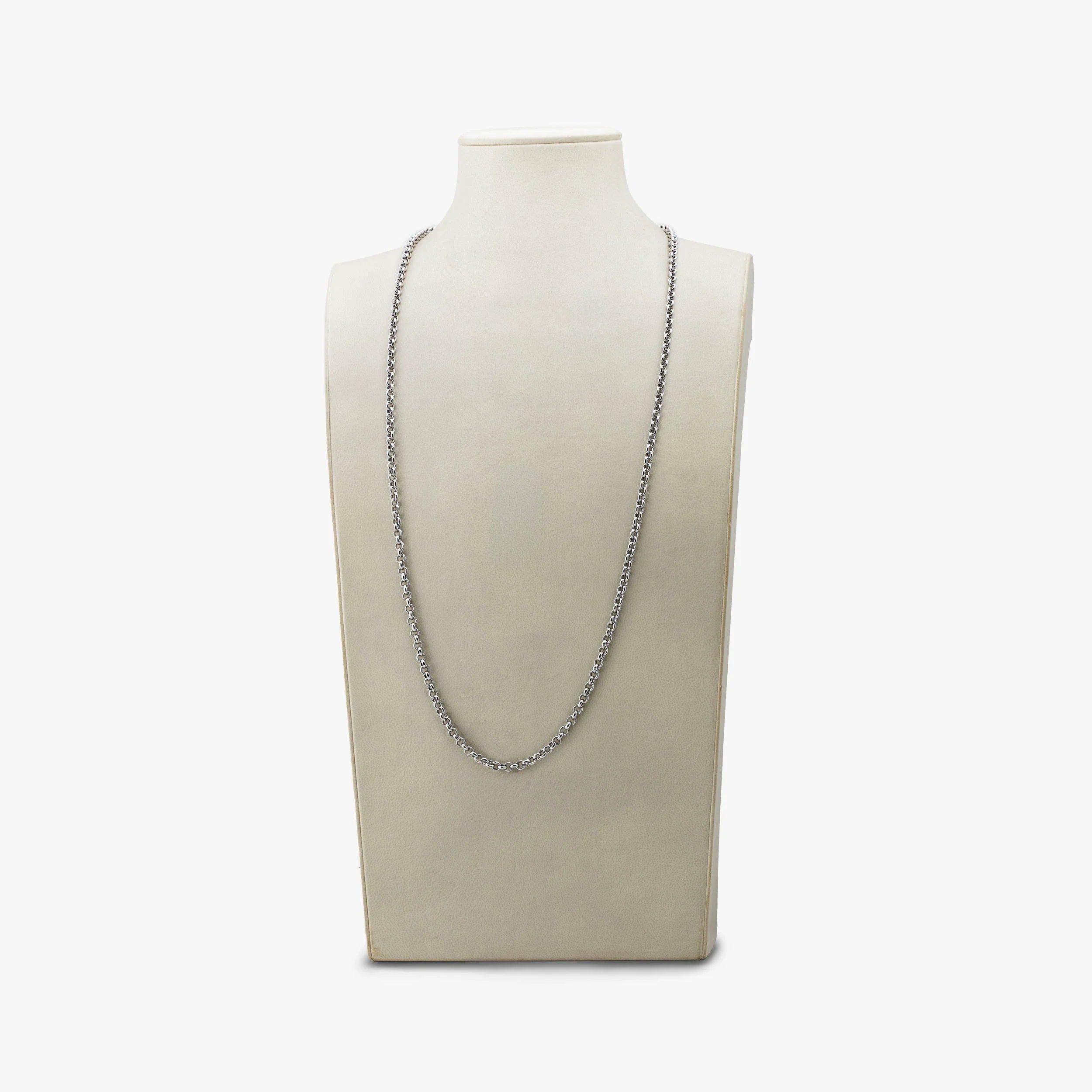 Awe Inspired Necklaces 925 Sterling Silver Archive Thick Rolo