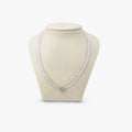 Awe Inspired Necklaces 925 Sterling Silver Archive Light Link Beaded Necklace