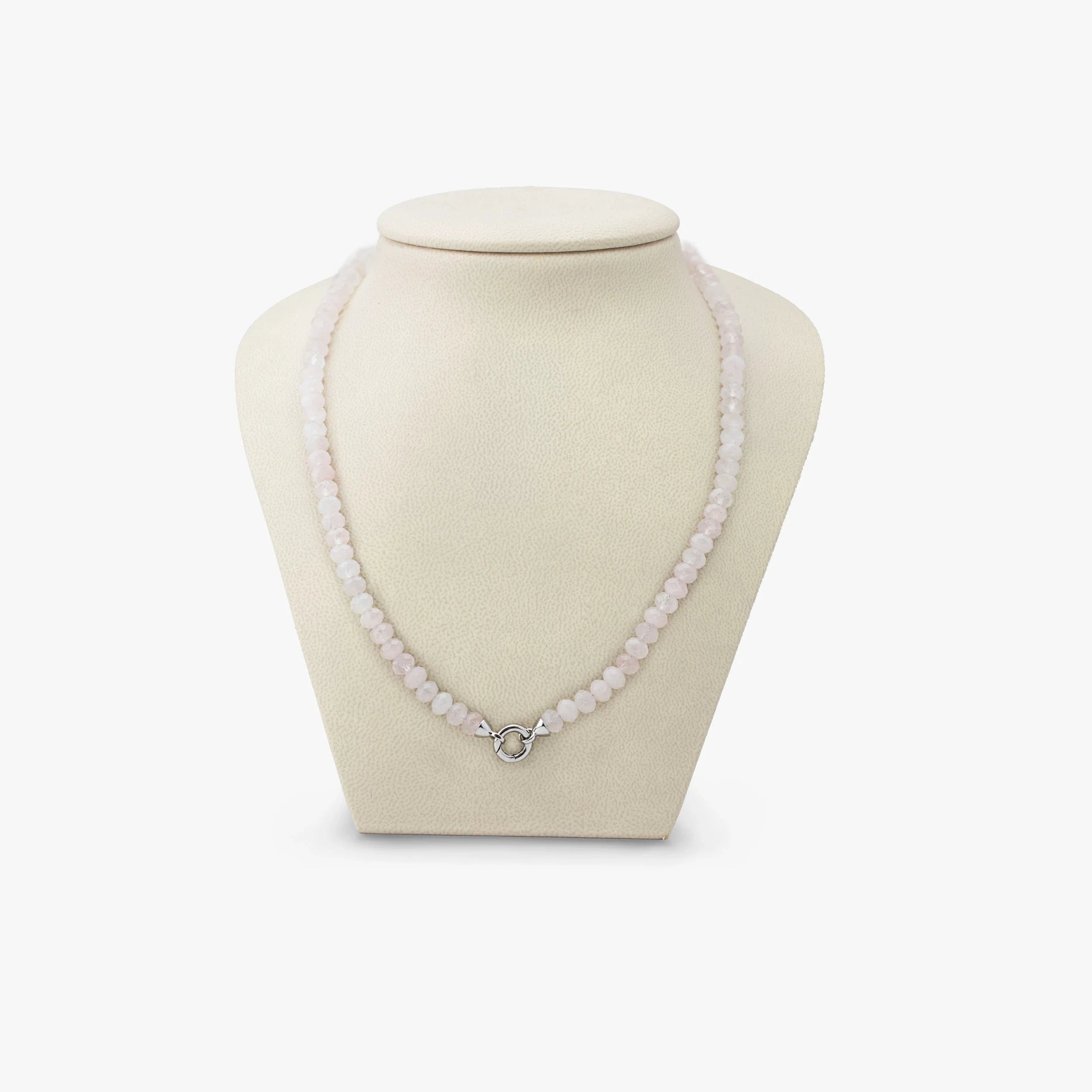 Awe Inspired Necklaces 925 Sterling Silver Archive Light Link Beaded Necklace
