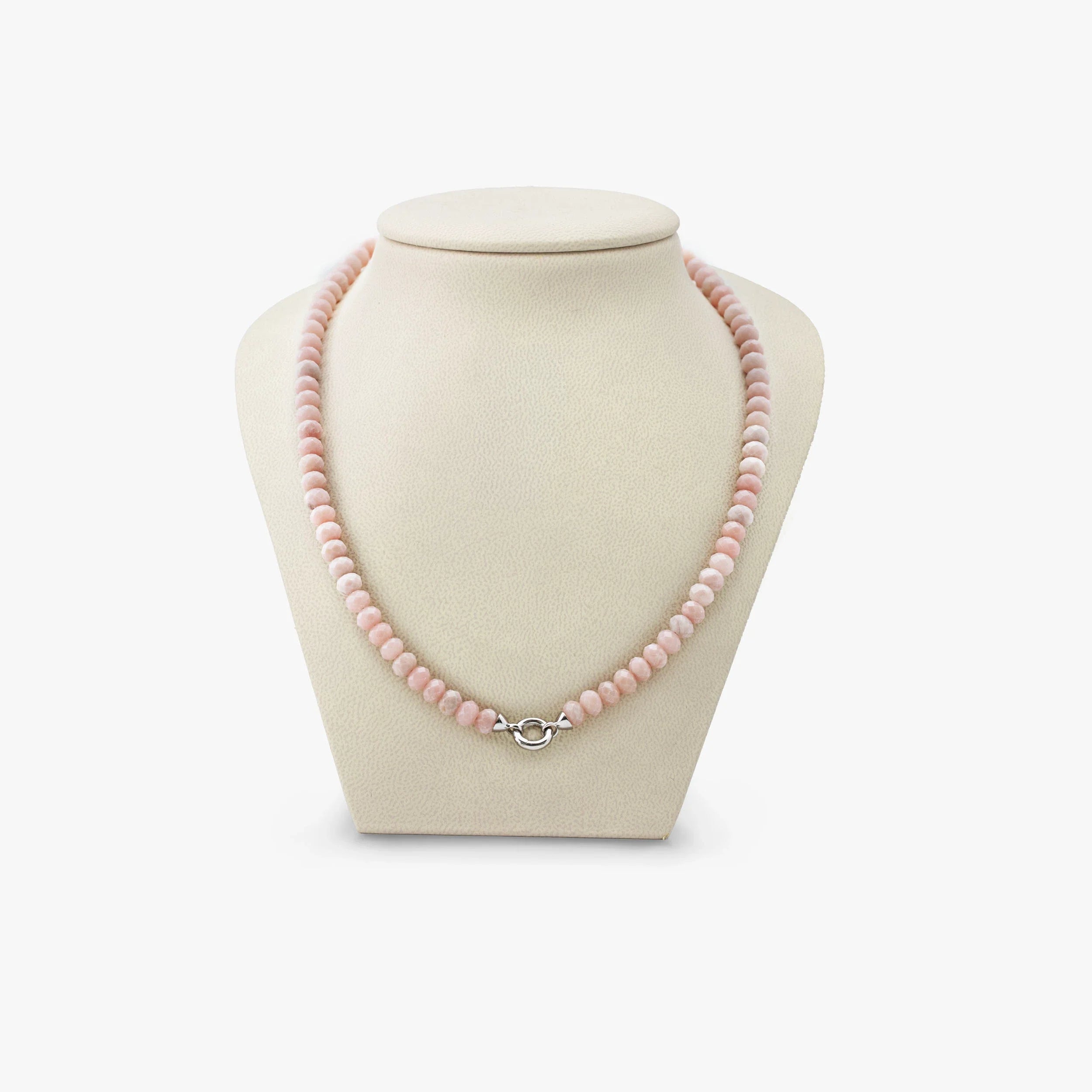 Awe Inspired Necklaces 925 Sterling Silver Archive Dark Link Beaded Necklace