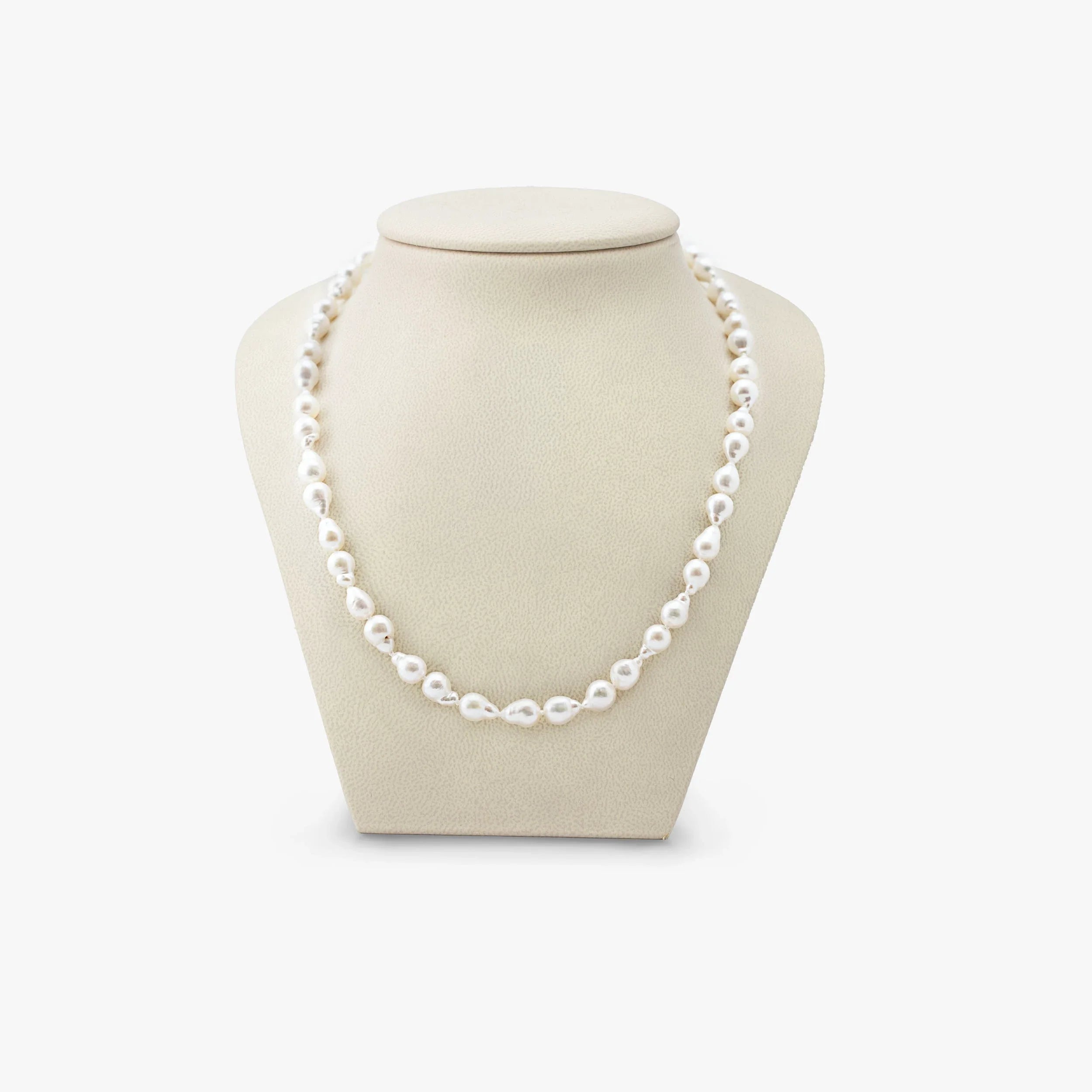Awe Inspired Necklaces 925 Sterling Silver Archive Pearl Strand Necklace