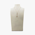 Awe Inspired Necklaces 14K Gold Vermeil / Rainbow Opal, Moonstone, White Topaz Archive Moonstone Necklace
