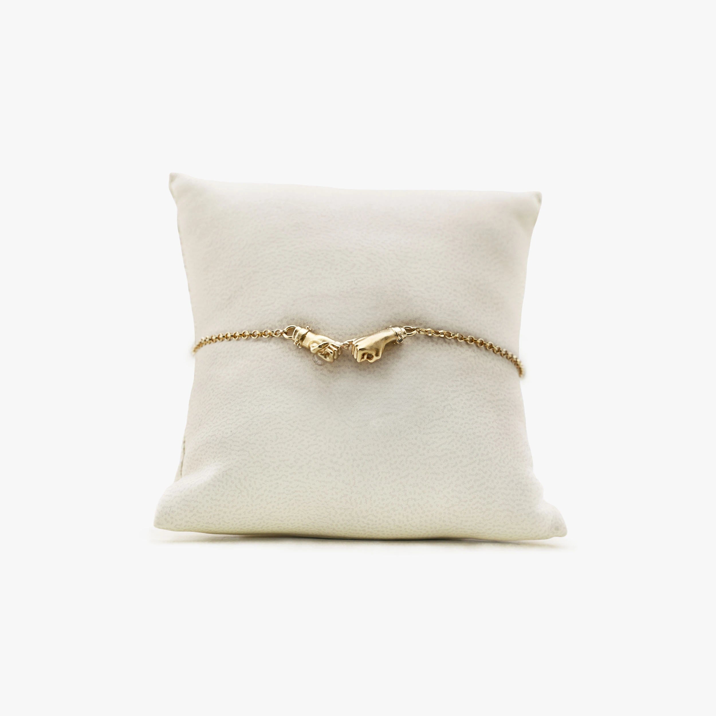 Awe Inspired Bracelets 14K Gold Vermeil Archive Pinky Promise Bracelet