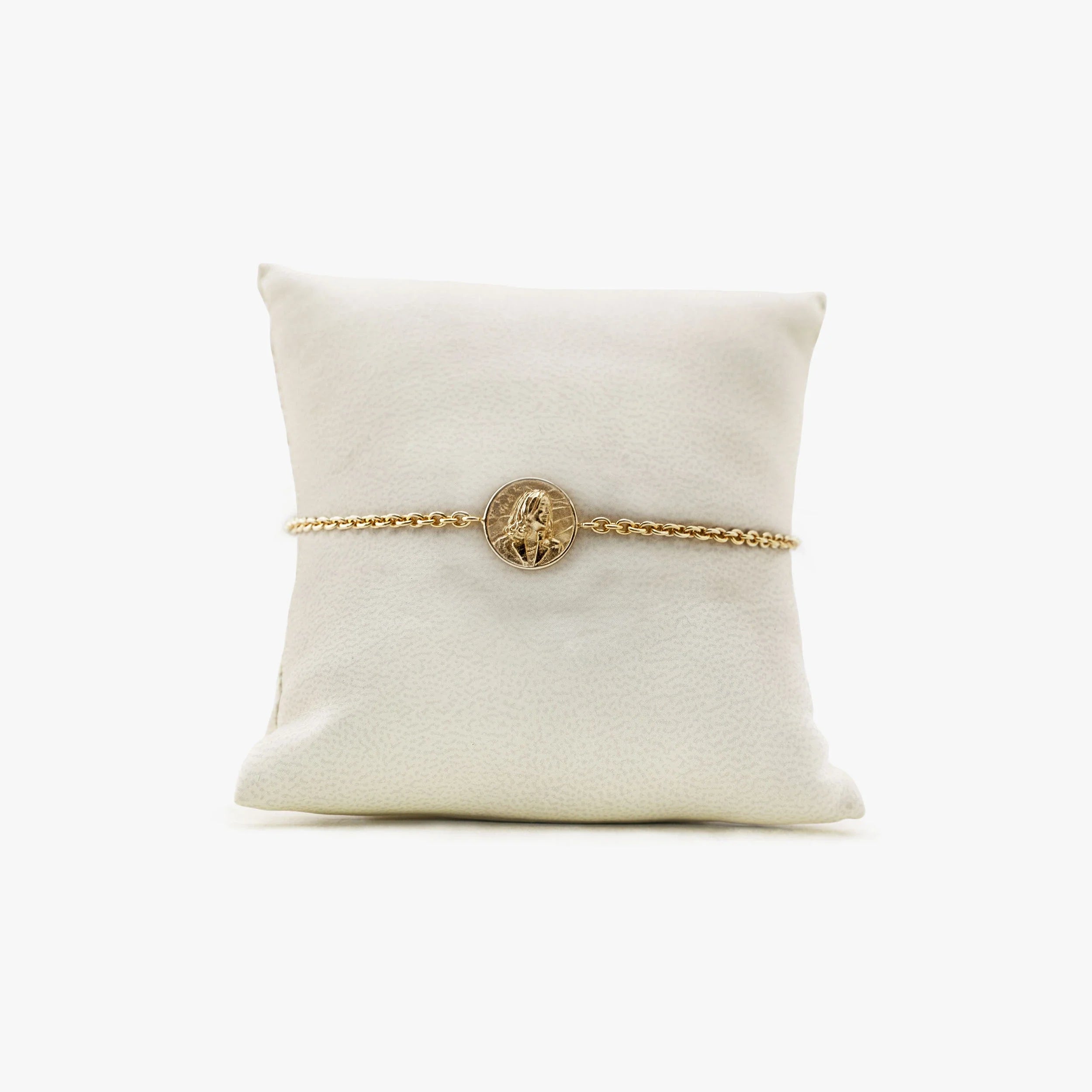 Awe Inspired Bracelets 14K Gold Vermeil Archive Kamala Harris Coin Bracelet-Fam