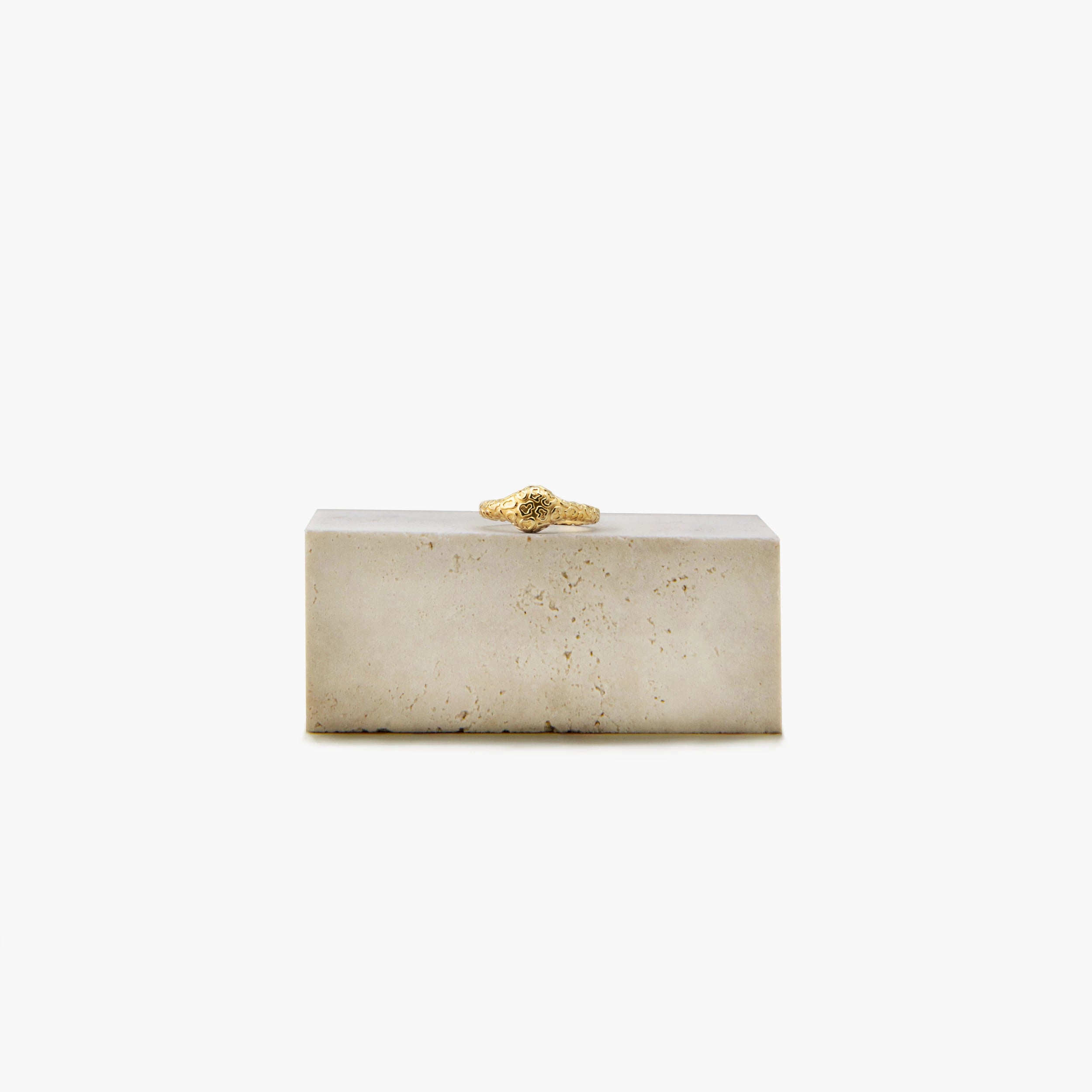 Awe Inspired Rings 14K Gold Vermeil / 7 Archive Wave