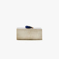 Awe Inspired Rings 14K Gold Vermeil / Lapis / 9 Archive Carved Gemstone Wave Ring-Fam