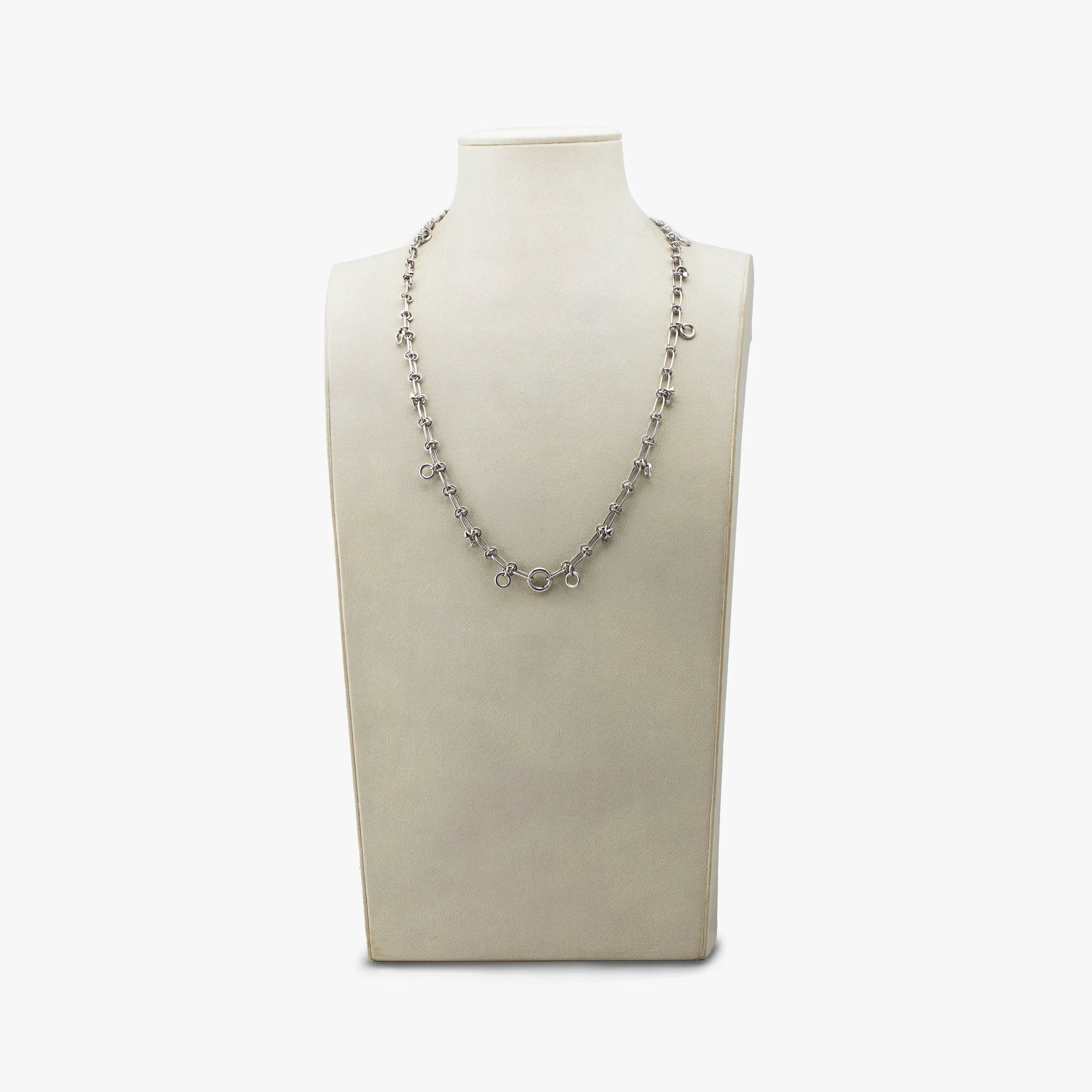 Awe Inspired Necklaces 925 Sterling Silver Archive Chainmail Necklace