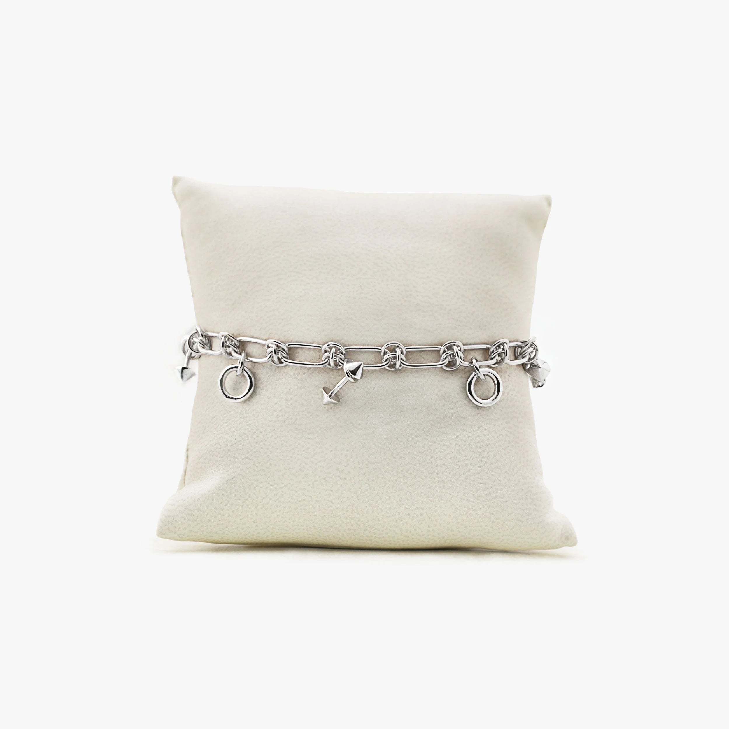 Awe Inspired Bracelets 925 Sterling Silver Archive Knot Chain Toogle Bracelet-Fam