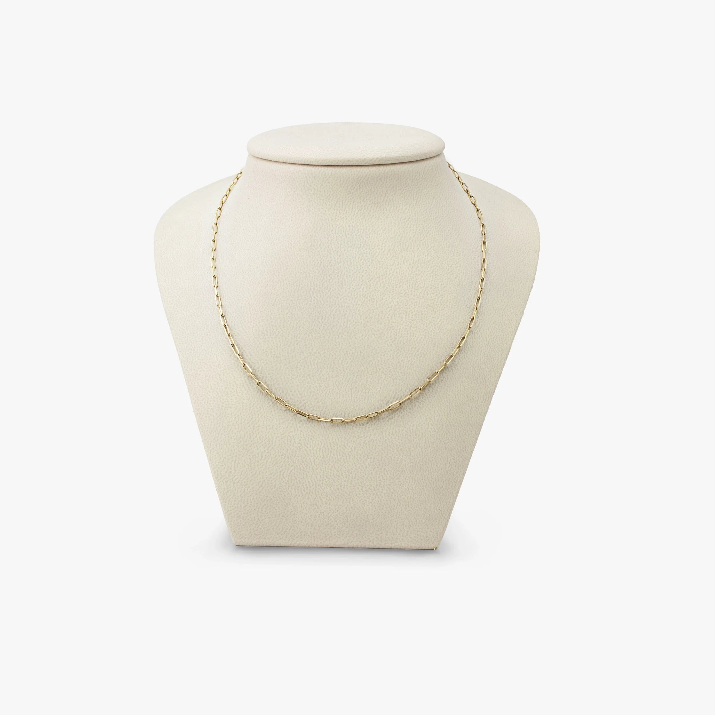 Awe Inspired Necklaces 14K Gold Vermeil Archive Delicate Paperclip Chain
