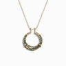 Abalone Goddess Halo Necklace