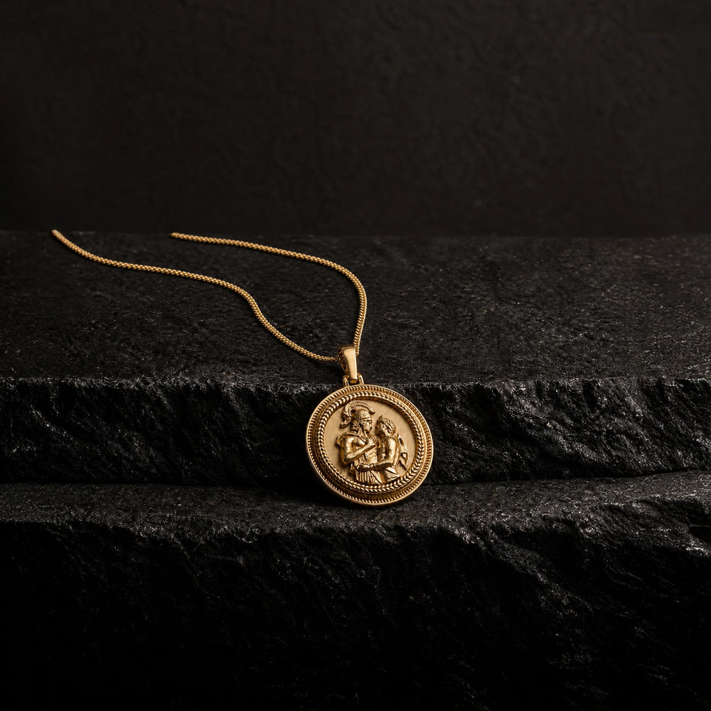 Awe Inspired Pendants Achilles + Patroclus Pendant